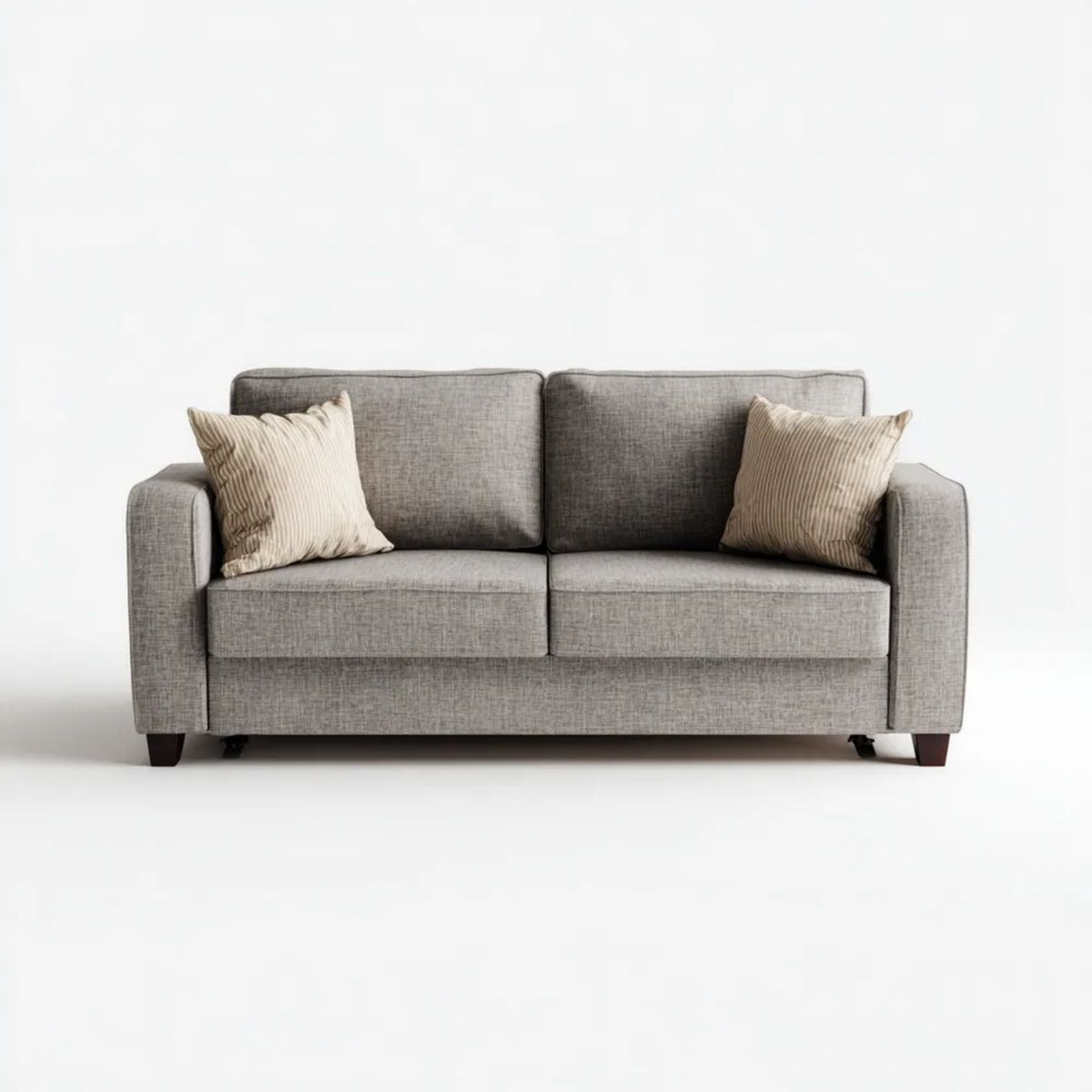 Sofa, 2-osobowa fotelik folia fotelik folia fotelik szary fotelik szary poliester 170 x 85 x 85 x 88 cm, 170 x 85 x 88 cm